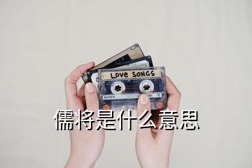 儒將是什么意思