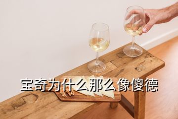 寶奇為什么那么像傻德