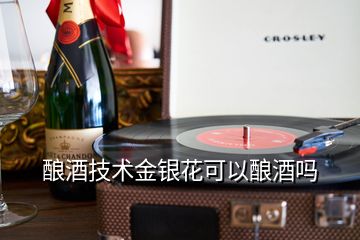 釀酒技術(shù)金銀花可以釀酒嗎