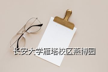 長安大學雁塔校區(qū)燕博園