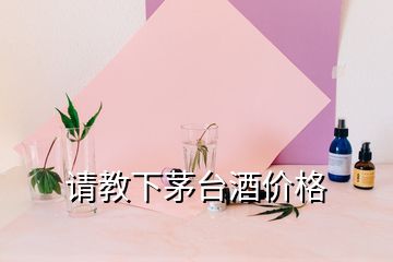 請教下茅臺酒價(jià)格