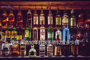 鐵木真酒30年封壇天驕52度多少錢