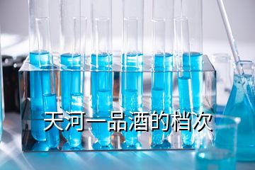 天河一品酒的檔次