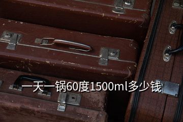 一天一鍋60度1500ml多少錢