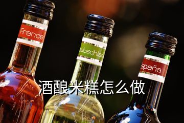 酒釀米糕怎么做