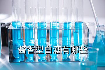 醬香型白酒有哪些