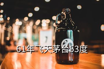 61年飛天茅臺53度