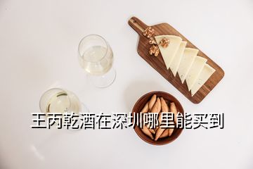 王丙乾酒在深圳哪里能買到