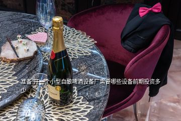 準備 開一個小型自釀啤酒設備廠需要哪些設備前期投資多少