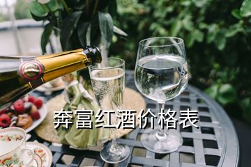 奔富紅酒價(jià)格表