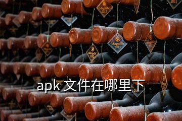 apk 文件在哪里下