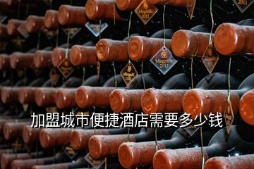 加盟城市便捷酒店需要多少錢(qián)