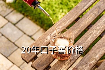 20年口子窖價格