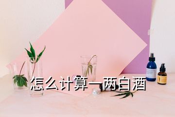 怎么計算一兩白酒