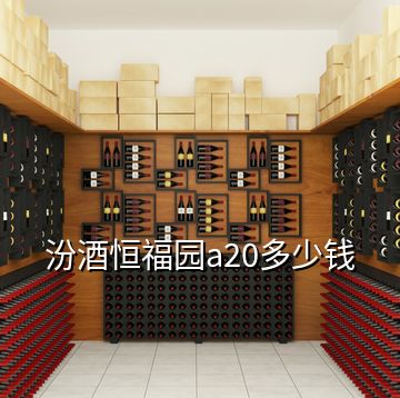 汾酒恒福園a20多少錢