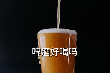 啤酒好喝嗎