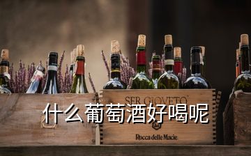 什么葡萄酒好喝呢