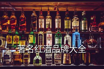 著名紅酒品牌大全