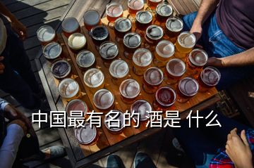 中國最有名的 酒是 什么