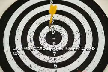 百威的功放是原裝進口還是只有國產呢還是調音臺音頻處理器