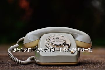 張裕金獎白蘭地40度窖藏三年700ml多少錢一瓶