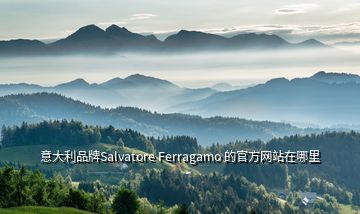 意大利品牌Salvatore Ferragamo 的官方網(wǎng)站在哪里