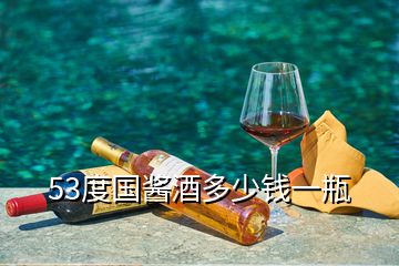 53度國醬酒多少錢一瓶