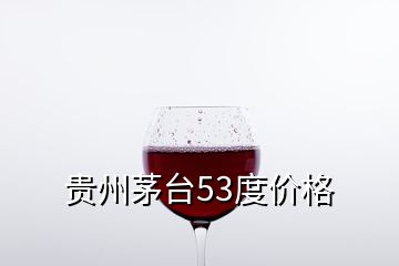 貴州茅臺53度價格