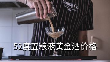 52度五糧液黃金酒價(jià)格