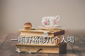 一瓶野格夠幾個(gè)人喝