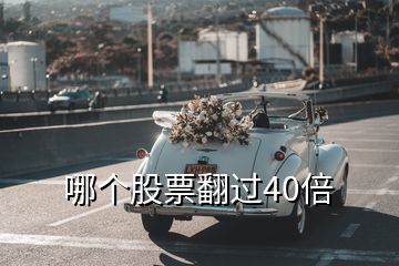 哪個(gè)股票翻過(guò)40倍