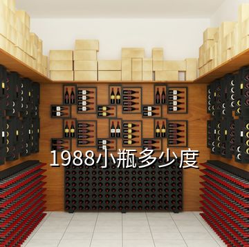 1988小瓶多少度