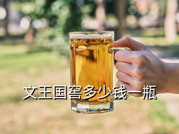 文王國(guó)窖多少錢一瓶