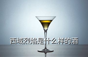 西域烈焰是什么樣的酒