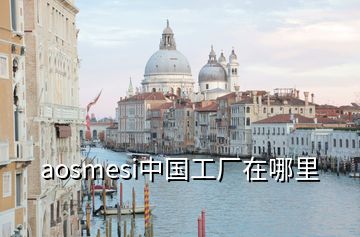 aosmesi中國工廠在哪里