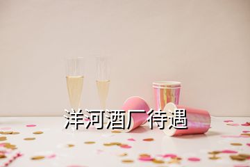 洋河酒廠待遇