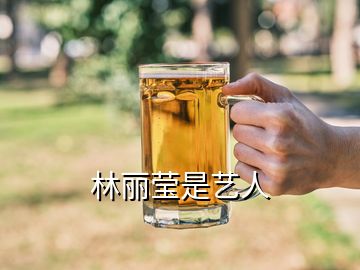 林麗瑩是藝人