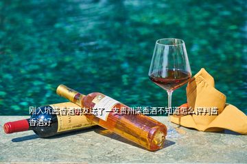 剛?cè)肟俞u香酒朋友送了一支貴州溁盉酒不知道怎么評判醬香酒好