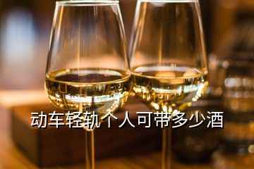 動車輕軌個人可帶多少酒