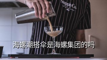 海螺潮搭傘是海螺集團(tuán)的嗎