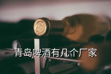 青島啤酒有幾個廠家