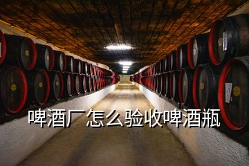 啤酒廠怎么驗收啤酒瓶