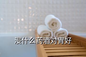 浸什么藥酒對(duì)胃好