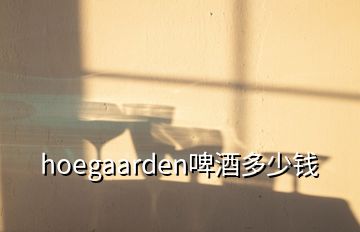 hoegaarden啤酒多少錢