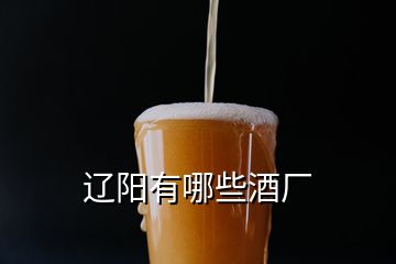 遼陽有哪些酒廠