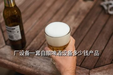 廠設(shè)備一套自釀啤酒設(shè)備多少錢產(chǎn)品