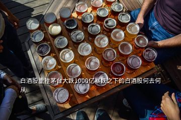 白酒股重挫茅臺(tái)大跌1000億暴跌之下的白酒股何去何從