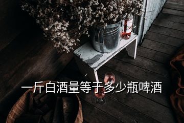 一斤白酒量等于多少瓶啤酒