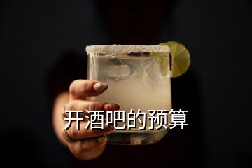 開酒吧的預(yù)算