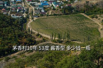 茅香村10年 53度 醬香型 多少錢一瓶